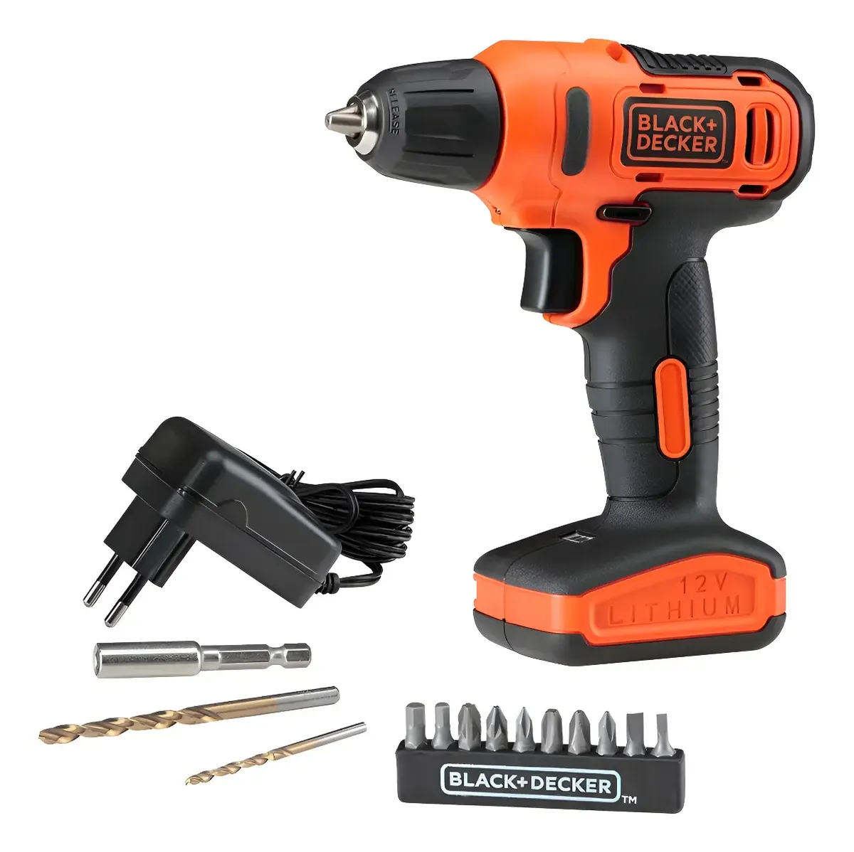 Taladro Black and Decker LD12S de 12 voltios